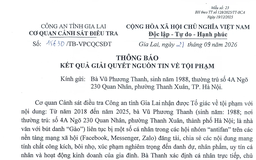 Từ tố giác của nhà văn Gào, công an khởi tố vụ án làm nhục người khác