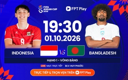Lịch thi đấu, dự đoán FIFA ASEAN Cup hôm nay: Indonesia ‘đè bẹp’ Bangladesh, Malaysia chật vật hạ Singapore