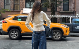 Tự tin xuống phố ngày lạnh cùng bộ đôi áo len cardigan và quần jeans