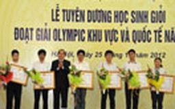 Tuyên dương học sinh đoạt giải Olympic