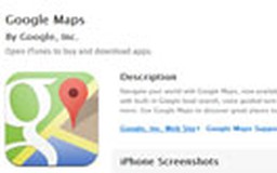 Google Maps cập bến iOS