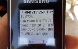 Tin nhắn rác vẫn tung hoành