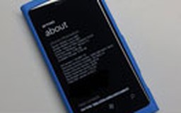 Lumia 800 loay hoay với lỗi hao pin