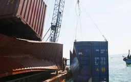 Đã trục vớt được 17 container trong vụ chìm tàu