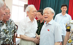 Tổng bí thư Nguyễn Phú Trọng tiếp xúc cử tri: Chống tham nhũng, cả hệ thống chính trị phải làm