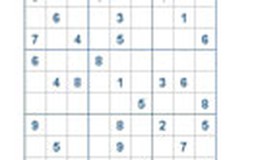 Mời các bạn thử sức với ô số Sudoku 1979 mức độ Khó