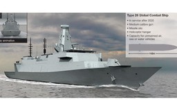 Lộ diện thiết kế siêu chiến hạm Anh