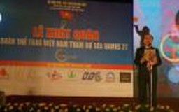 Bia Hà Nội tài trợ chính lễ xuất quân đoàn thể thao Việt Nam dự SEA Games 27
