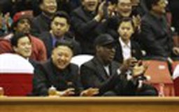 Cựu ngôi sao Dennis Rodman huấn luyện cho đội bóng rổ Triều Tiên