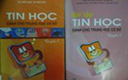 Sách bài tập tin học cũng in hình ‘đường lưỡi bò’