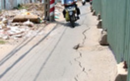 Đường lún nứt