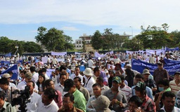 Biểu tình lan rộng trên khắp Campuchia