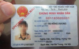 Cấp thí điểm mã số công dân từ tháng 10