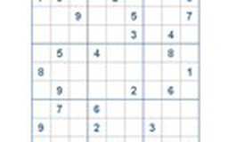 Mời các bạn thử sức với ô số Sudoku 2573 mức độ Rất Khó