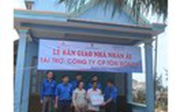 Trao nhà nhân ái cho ngư dân nghèo ở Quảng Ngãi