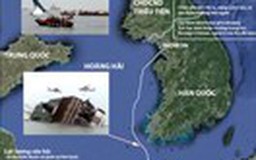 Chìm phà ở Hàn Quốc, 284 người mất tích