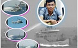 PV Thanh Niên Online tường thuật từ Hoàng Sa: 'Giáp mặt' tàu hộ vệ tên lửa Trung Quốc