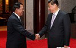 Trung Quốc cam kết tiếp tục hỗ trợ kinh tế Campuchia