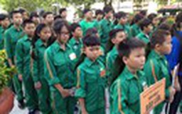 Gần 100 chiến sĩ nhí tham gia học kỳ trong quân đội