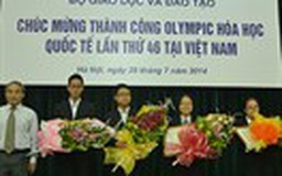 Việt Nam đứng ở top 5 trong kỳ thi Olympic hóa học 2014