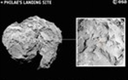 Tàu thăm dò Philae đáp lên 'đầu' sao chổi