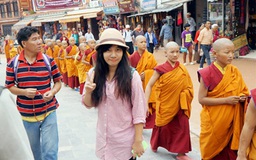 Cô gái Việt thoát chết trong cơn bão tử thần ở Nepal