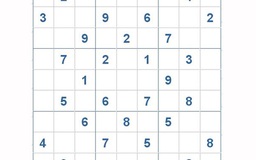 Mời các bạn thử sức với ô số Sudoku 2857 mức độ Khó