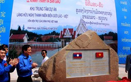 Bàn giao Làng Hữu nghị thanh niên biên giới Việt - Lào