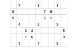 Mời các bạn thử sức với ô số Sudoku 2850 mức độ Khó