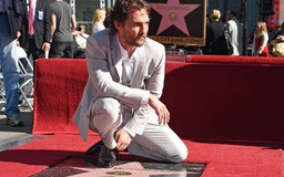Matthew McConaughey nhận sao trên Đại lộ Danh vọng
