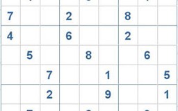 Mời các bạn thử sức với ô số Sudoku 2862 mức độ Khó