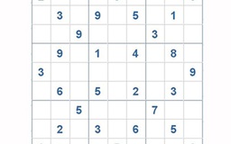 Mời các bạn thử sức với ô số Sudoku 2897 mức độ Khó