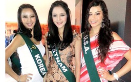 Hoàng Anh nổi trội về nhan sắc tại Miss Earth 2012