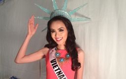 Diễm Hương rạng rỡ trước chung kết Miss Universe 2012