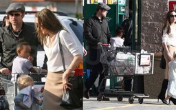 Brad Pitt, Angelina Jolie mua sắm giá rẻ đón Giáng sinh