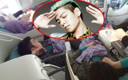 Fan Trung Quốc bị "chê trách" vì chụp lén sao Big Bang ngủ trên máy bay