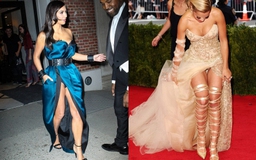 Kim Kardashian, Rita Ora hớ hênh trên thảm đỏ Met Ball