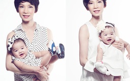Đỗ Mạnh Cường mời con gái Xuân Lan làm mẫu cho bộ sưu tập trẻ em đầu tiên