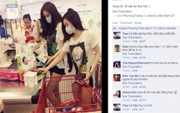 Chị em Angela Phương Trinh bất ngờ bị ‘ném đá’ vì... đeo khẩu trang đi siêu thị