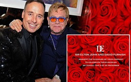 Elton John sẽ trực tuyến lễ cưới với người tình đồng giới