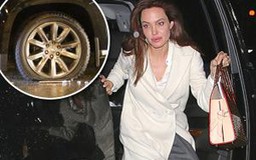 Angelina Jolie gặp tai nạn xe hơi sau buổi công chiếu Unbroken