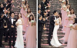 Ngắm bộ ảnh cưới công phu của Trúc Diễm cùng chú rể Việt kiều