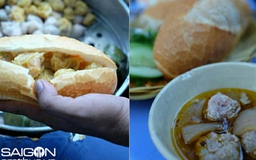 2 kiểu ăn bánh mì xíu mại độc nhất Sài Gòn