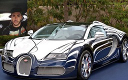 Benzema đến sân tập bằng siêu xe Bugatti Veyron