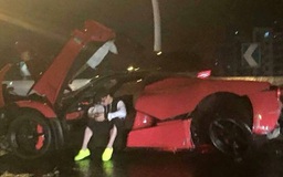 Thiếu gia Trung Quốc phá nát siêu xe triệu đô LaFerrari