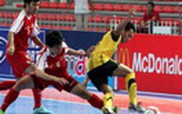 Đội tuyển Futsal Việt Nam đứng đầu bảng B