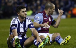 Aston Villa khiến West Brom muối mặt bằng trận hòa 2-2