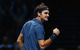 Federer lần thứ 11 vào bán kết giải ATP World Tour Finals