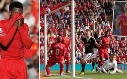 Sturridge tịt ngòi, Liverpool gục ngã tại Anfield