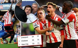 'Mèo đen' Sunderland phá nát mộng vô địch của Chelsea